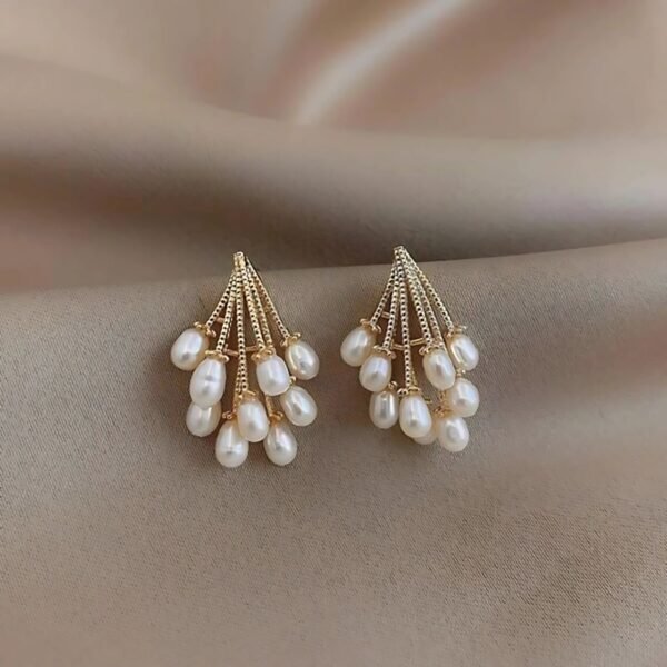 Peacock Pearl Earrings