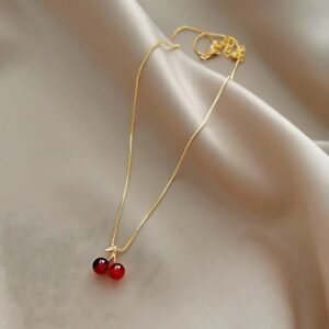The Red Cherry Necklace